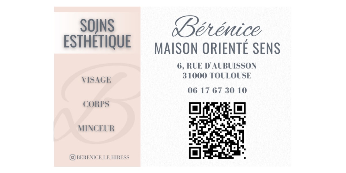 Bérénice Maison Orienté Sens - Massage Toulouse - Photo de couverture - OneBooking