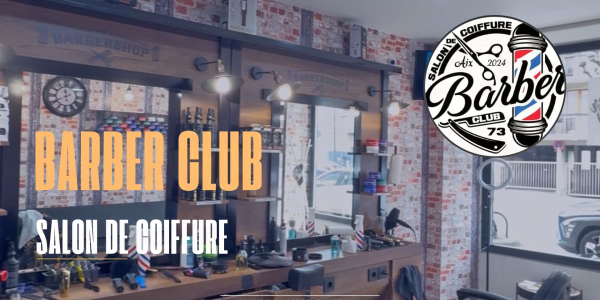 Barber Club - Coiffure Aix-les-Bains - Photo de couverture - OneBooking