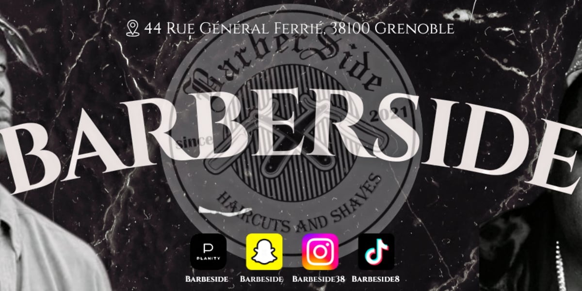 Barber Side - Barbier Grenoble - Photo de couverture - OneBooking