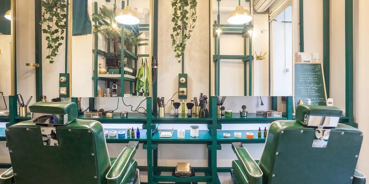 Botanic Barber 11e - Barbier Paris - Photo de couverture - OneBooking