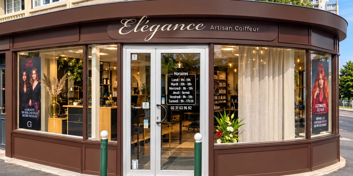 Élégance (Lounge coiffure) - Coiffure Lisieux - Photo de couverture - OneBooking