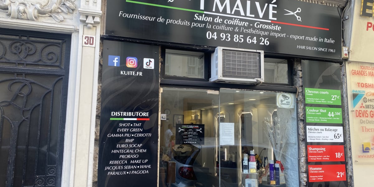 Malve Coiffure - Coiffure Nice - Photo de couverture - OneBooking