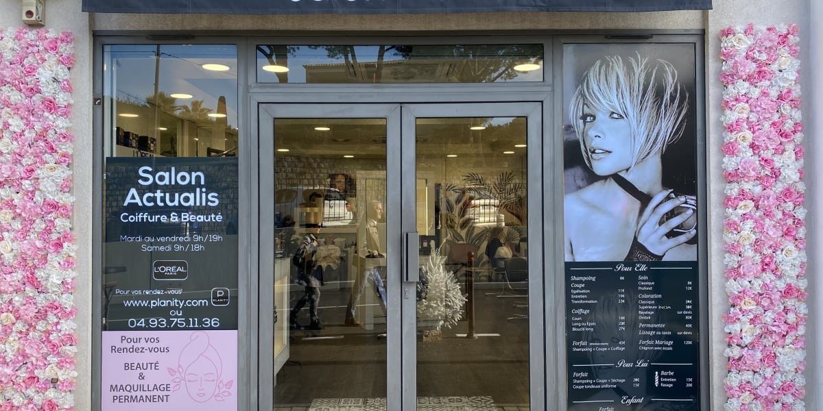Actualis Coiffure - Coiffure Mougins - Photo de couverture - OneBooking