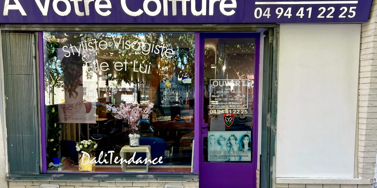 A Votre Coiffure - Coiffure Toulon - Photo de couverture - OneBooking