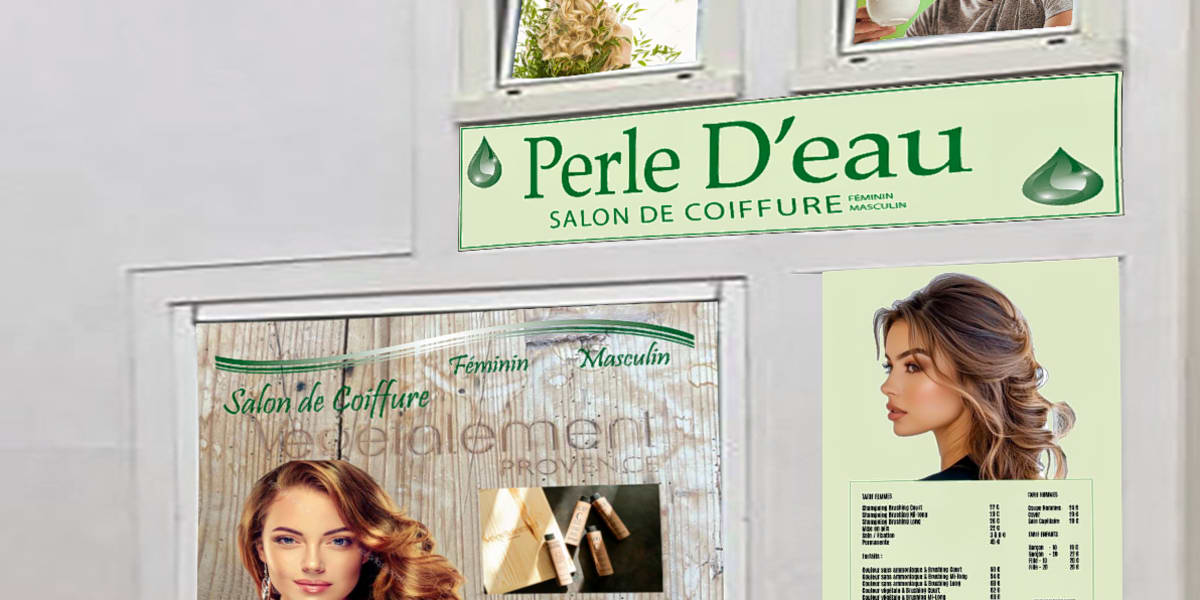 Perle d'eau - Coiffure Cannes - Photo de couverture - OneBooking