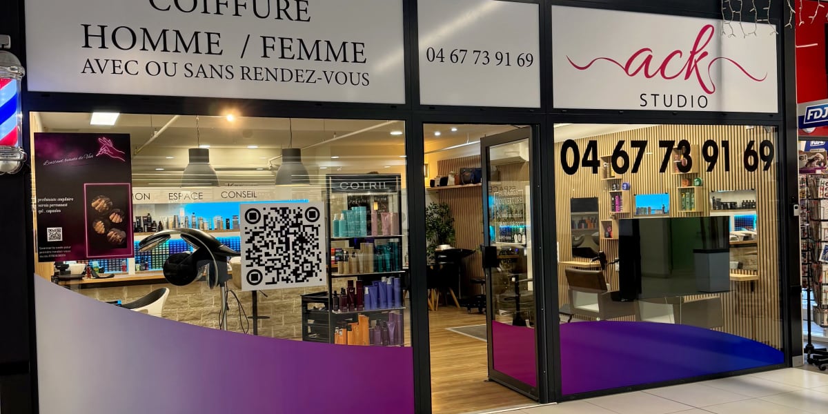 ACK Studio Coiffure - Coiffure Lunel - Photo de couverture - OneBooking
