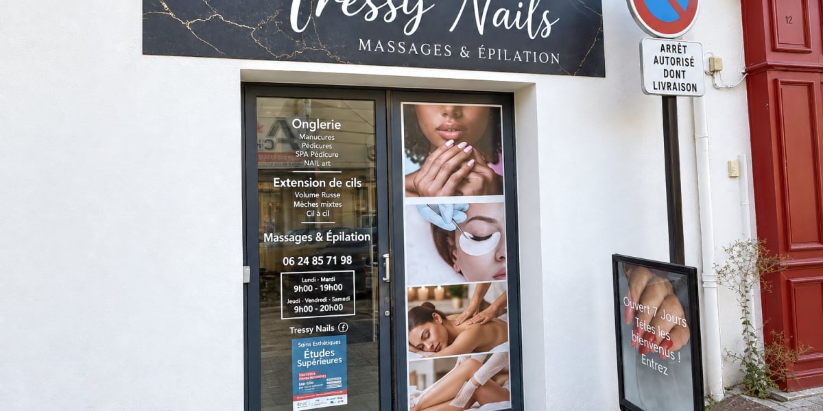 Tressy Nails Institut – Massages & Épilation - Sourcils & cils Saint-Herblain - Photo de couverture - OneBooking