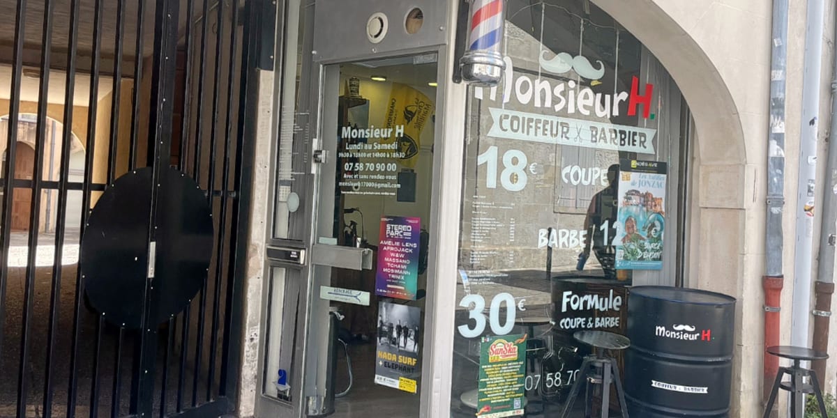 Monsieur H. Coiffeur Barbier - Coiffure La Rochelle - Photo de couverture - OneBooking