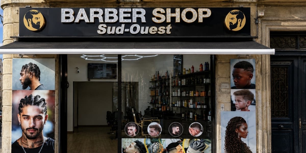 Barber Shop Sud-Ouest - Coiffure Bordeaux - Photo de couverture - OneBooking