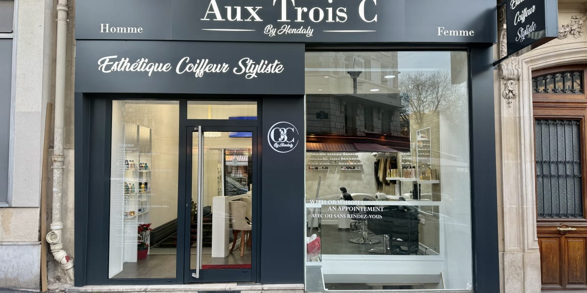 Aux trois C - Coiffure Paris - Photo de couverture - OneBooking