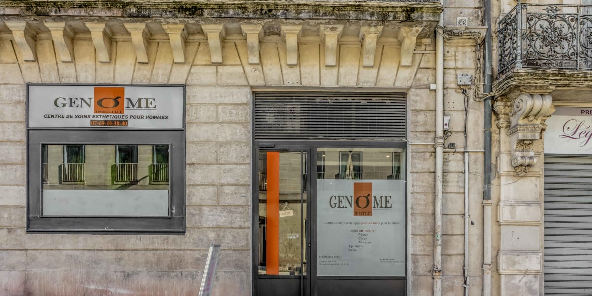 Genome Institut - Institut de beauté pour hommes - Institut de beauté Montpellier - Photo de couverture - OneBooking