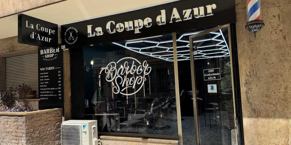 La Coupe d’Azur - Barbier Nice - Photo de couverture - OneBooking