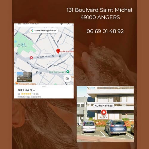Aura Hair Spa - Spa Angers - Aura Hair Spa - Photo Galerie - OneBooking