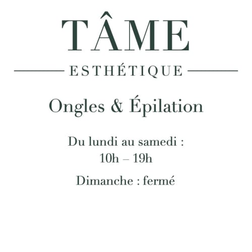 TÂME ESTHÉTIQUE - Institut de beauté Lille - TÂME ESTHÉTIQUE - Photo Galerie - OneBooking