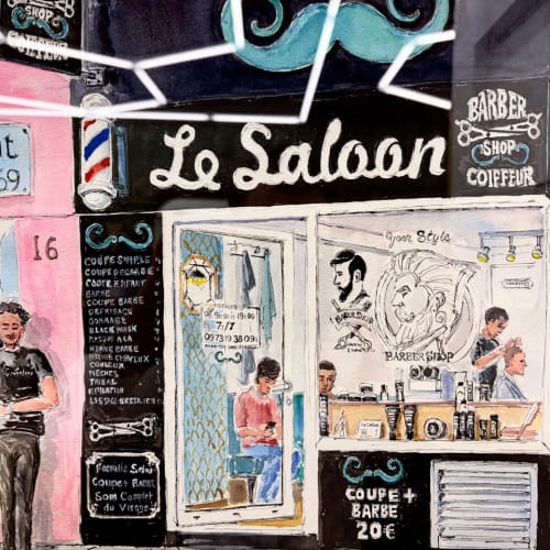 Le Saloon Barber - Coiffure Nice - Le Saloon Barber - Photo Galerie - OneBooking