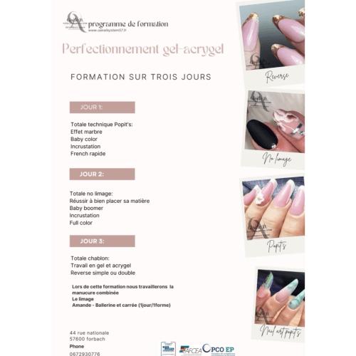 Formation OAnail system 57 - Onglerie Forbach - Formation OAnail system 57 - Photo Galerie - OneBooking