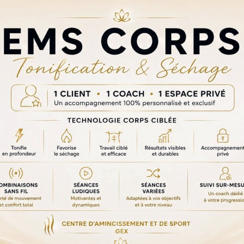 Centre d'Amincissement et de Sport - Esthétique Gex - Centre d'Amincissement et de Sport - Photo Galerie - OneBooking