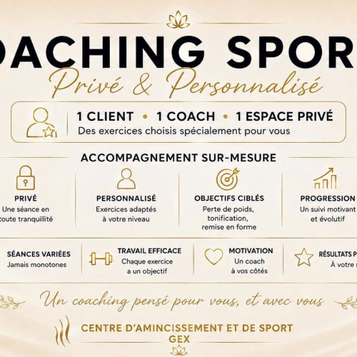 Centre d'Amincissement et de Sport - Esthétique Gex - Centre d'Amincissement et de Sport - Photo Galerie - OneBooking