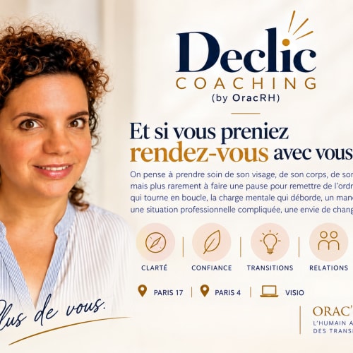 Déclic Coaching - Un choix, un changement, un cap ? Prenez rendez-vous avec vous-même - Coiffure Paris - Déclic Coaching - Un choix, un changement, un cap ? Prenez rendez-vous avec vous-même - Photo Galerie - OneBooking