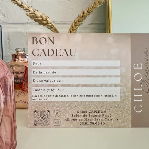 Chloé Crignon - Regard, Maquillage, Bronzage - Institut de beauté Cambrai - Chloé Crignon - Regard, Maquillage, Bronzage - Photo Galerie - OneBooking