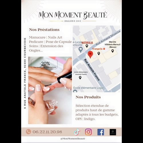 Mon moment beauté - Onglerie Courbevoie - Mon moment beauté - Photo Galerie - OneBooking