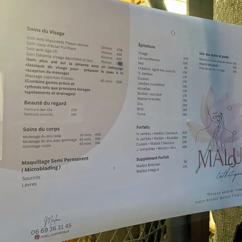 Malou Esthétique - Épilation Grenoble - Malou Esthétique - Photo Galerie - OneBooking