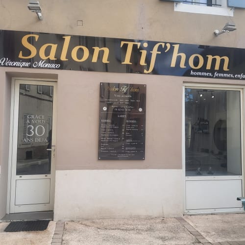 Salon Tif'hom - Coiffure Saint-Zacharie - Salon Tif'hom - Photo Galerie - OneBooking