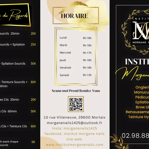 Institut Morgane Nails - Institut de beauté Morlaix - Institut Morgane Nails - Photo Galerie - OneBooking