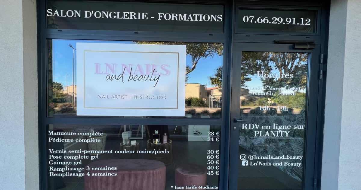 Ln'Nails and Beauty Nail artist & Instructor institut de beauté à Lavérune