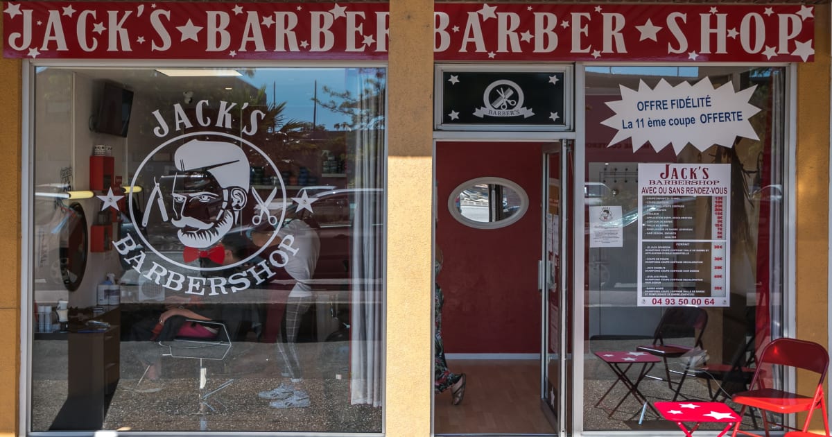 Jack’s Barber Shop Mandelieu barbier à MandelieulaNapoule