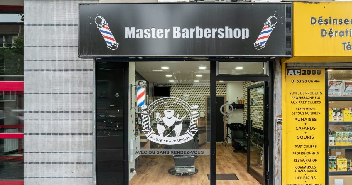 Master barber shop barbier à Paris 18ème