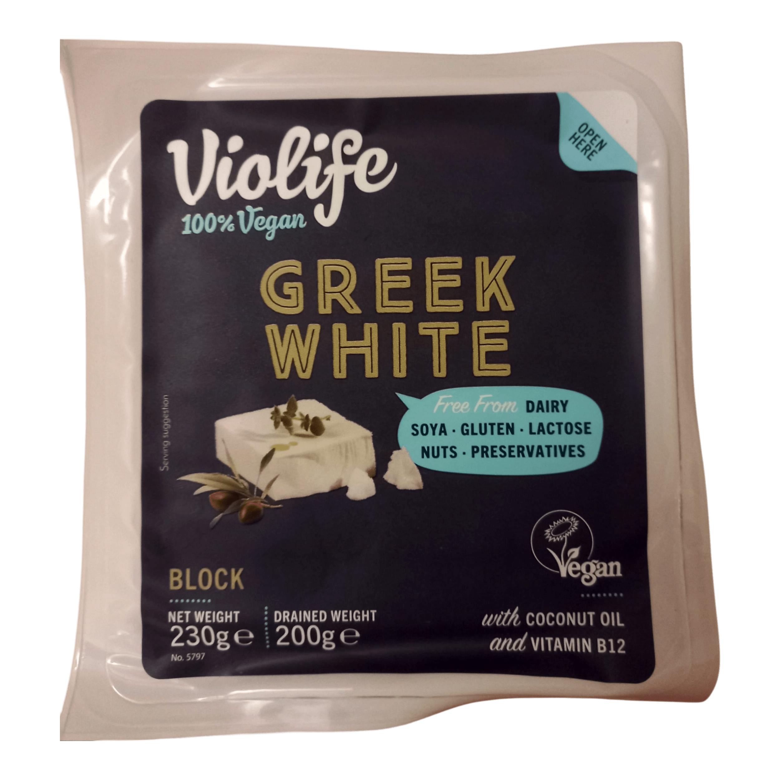 Ser roślinny biały typu greckiego