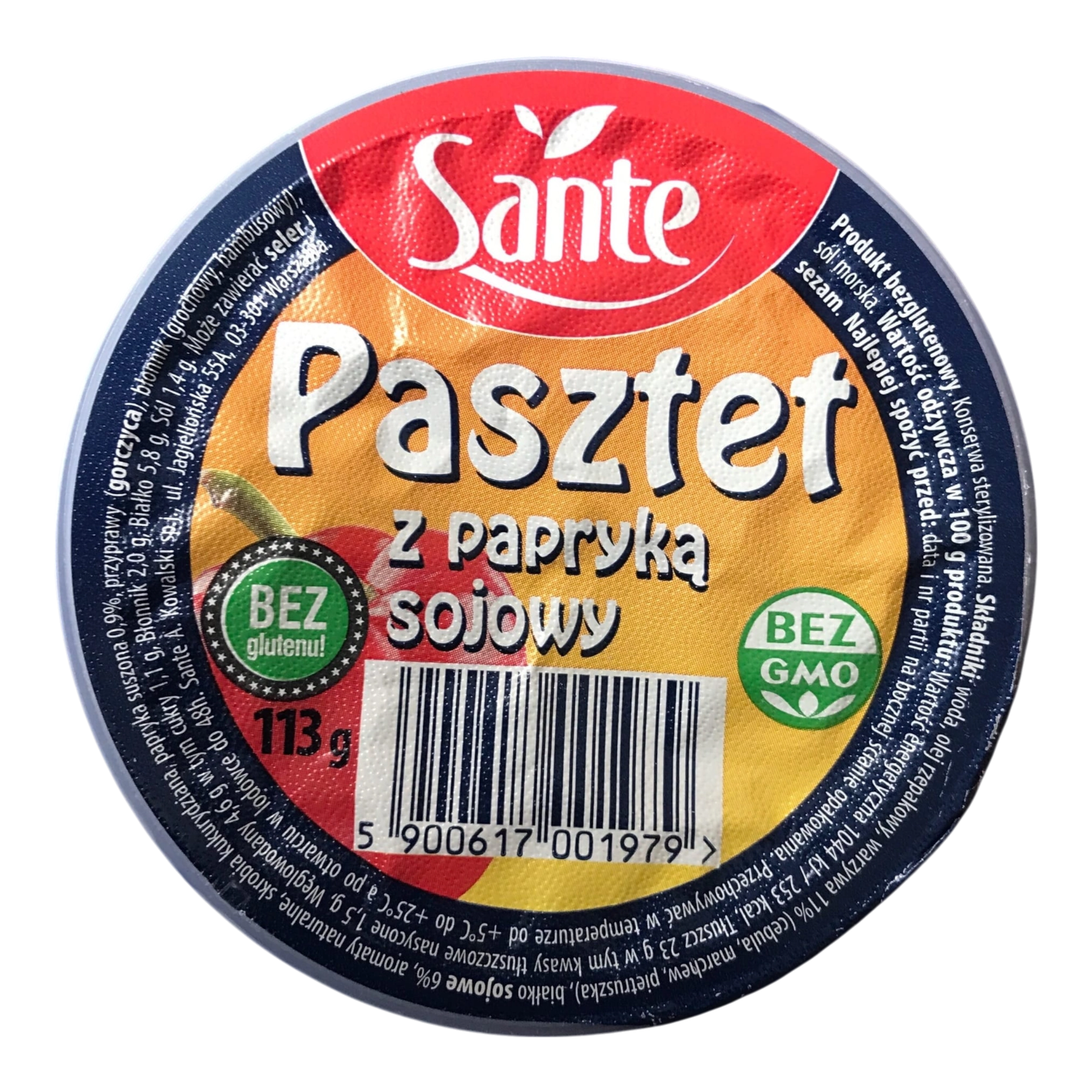 Pasztet sojowy z papryką