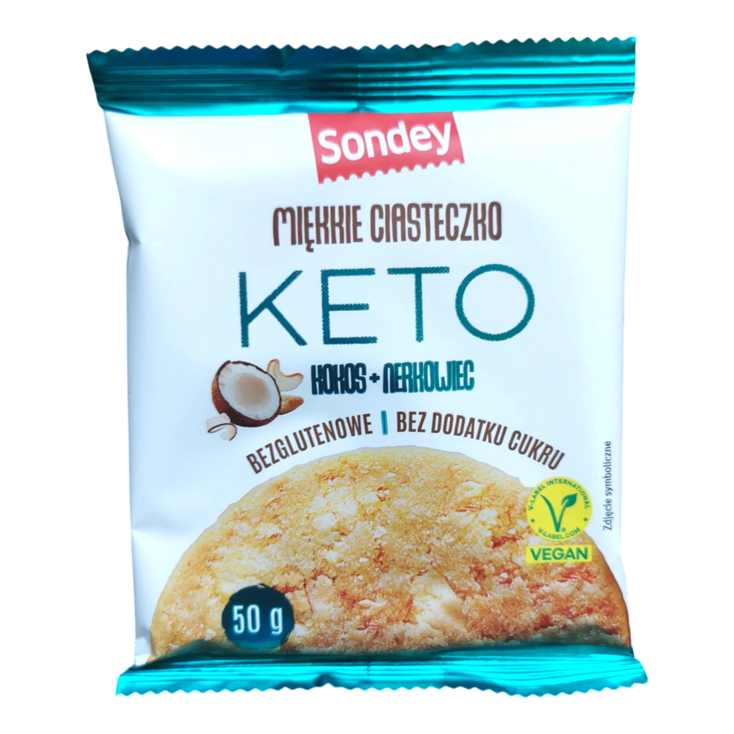 Keto ciasteczko kokosowo-nerkowcowe