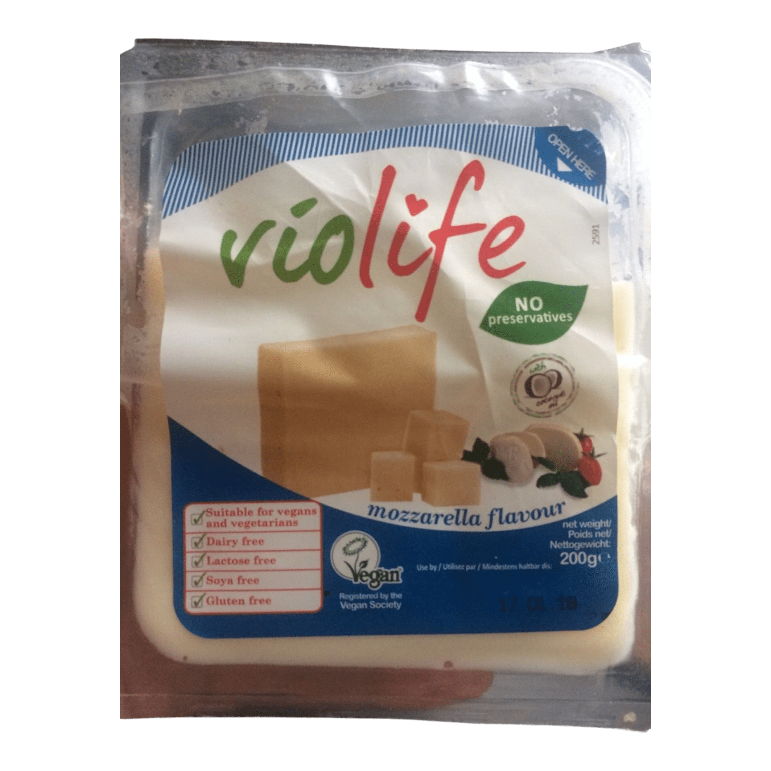 Ser roślinny typu Mozzarella