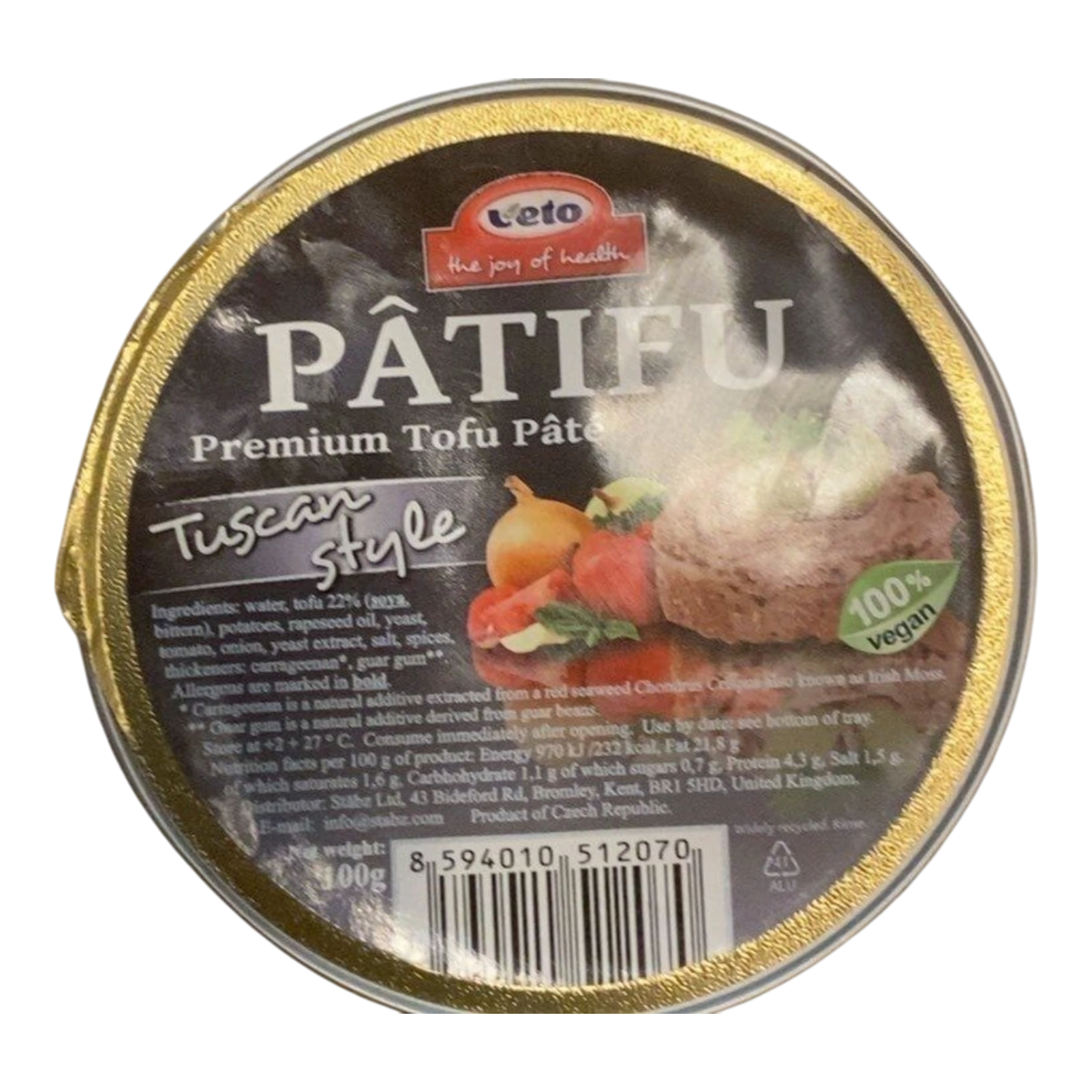 Pasztet z tofu klasyczny