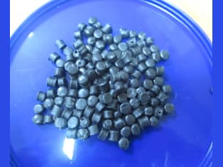 PP regranulate, black