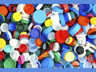 Odpad - nakrętki od butelek