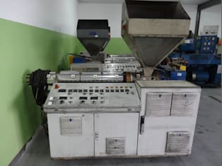 PE pipe extrusion line