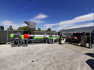 Wytłaczarka 125mm, HDPE/PP
