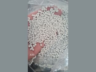 ABS biały regranulat