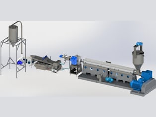 Granulation line with