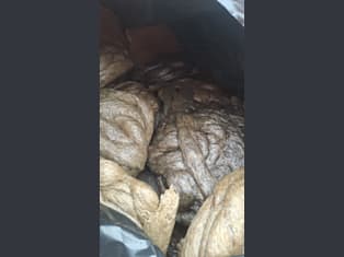 Zlepy LDPE i HDPE z filtracji