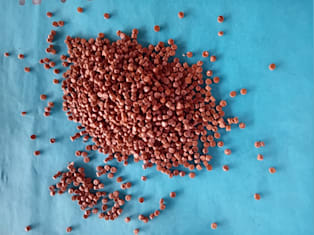 PP regranulate terracotta