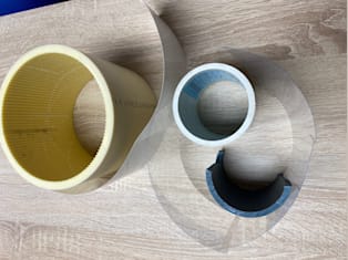 Rdzenie nawojowe z PVC