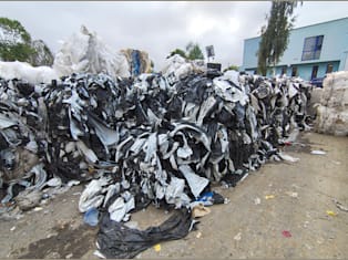 Black and white LDPE