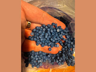PP blue regranulate 