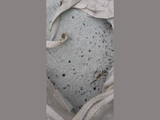 Zanieczyszczony granulat