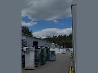 Działający zakład recyklingu