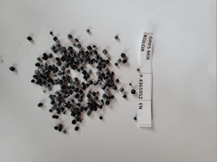 Regranulat GPPS mix kolor